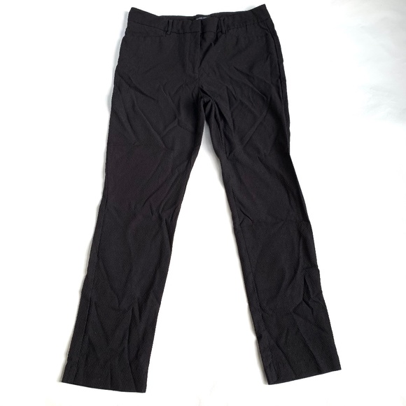 Dress pants ankle length black textured size 12 - Picture 1 of 6